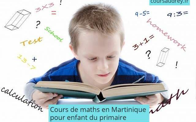cours de maths en Martinique pour enfant du primaire