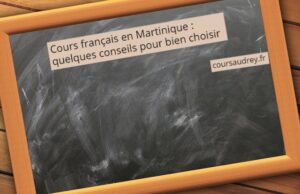 cours français en Martinique conseils pour choisir